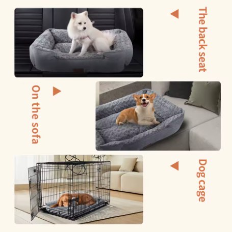 Orthopedic Dog Bed – Thick, Calming, Deep Sleep Sofa